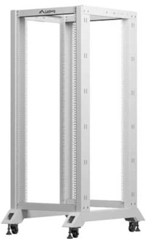 Серверна стійка Lanberg Open Rack 19" 27U 600x800 Grey (OR01-6827-S)