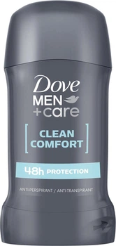 Антиперспирант-стик Dove Men+Care Clean Comfort, 50 мл