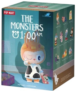 Іграшка-сюрприз з колекційною фігуркою Pop Mart THE MONSTERS Серія 1:00 A.M (6941313045279)