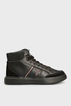 Жіночі чорні хайтопи Trussardi 36 9Y099998/79A00717
