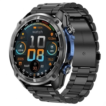 Розумний смарт-годинок Smart Navigation Pro Steel Black з GPS, 3 ремінці