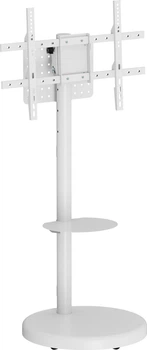 Напольная стойка для телевизора Gembird 37-86" White (TVS-86TR-01-W)