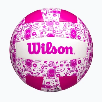 М'яч волейбольний Wilson STAMP VB Purple/White OF size 5 (WV4007503XBOF 5)