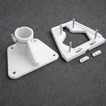Крепление Starlink Gen 3 Kickstand на трубу 33 мм с хомутом и болтами белое