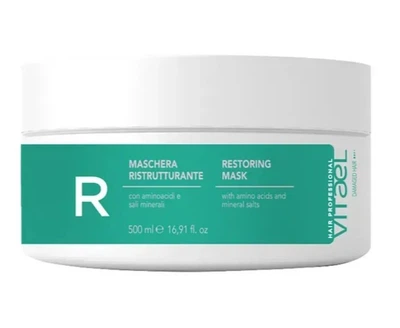 Відновлююча маска VITAEL DAMAGED HAIR RESTORING Mask з олією льону для пошкодженого волосся 500 мл