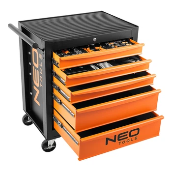Шафа для майстерні, 5 шухляд + 117 інструментів NEO TOOLS (84-214-6)