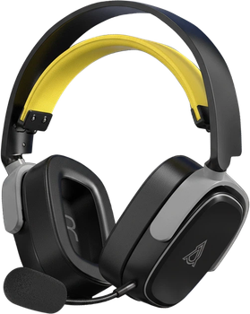 Навушники Ajazz AHM09 MAX Black Gray Yellow (AHM09-MAX-BGY)