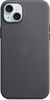 Чохол FineWoven with MagSafe для Apple iPhone 15 Plus (MT423) Black (У1) - Уценка
