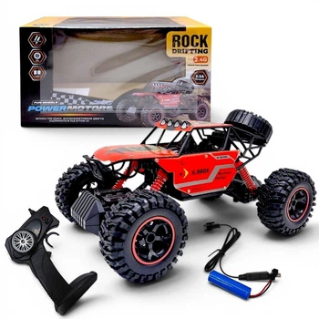 Машина на радіокеруванні,"POWERMOTORS",1:14,червоний колiр,акум., у кор.34*22*19см. MIC (296753)