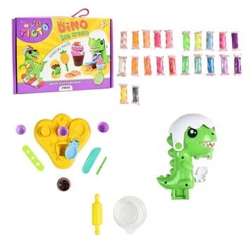 Набір для творчості "Містер тісто. Dino Ice Cream" українською мовою Strateg (296903)