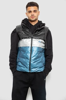 Жилет AGER XXXL Черно-синий 244R990013