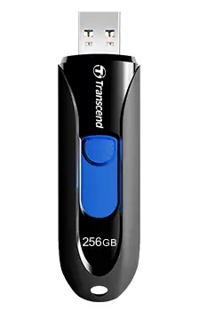 Флеш накопитель USB 256Gb Transcend JetFlash 790, Black, USB 3.1 Gen 1 (TS512GJF790K)