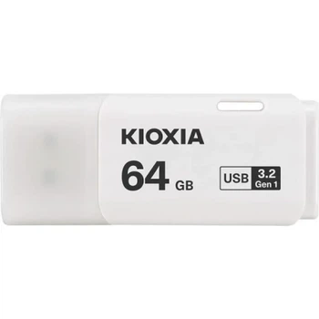 Флеш накопитель USB 64Gb Kioxia TransMemory U301, White, USB 3.2 Gen 1 (LU301W064GG4)
