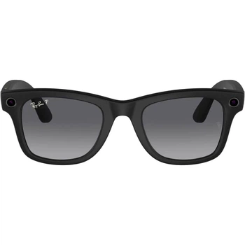 Смарт-очки Ray-Ban Meta Wayfarer Large Matte Black Frame / Graphite Polarized Lenses (RW4008 601ST3 53-22)