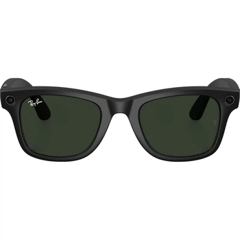 Смарт-очки Ray-Ban Meta Wayfarer Standard Matte Black Frame / Clear to Graphite Green Transitions Lenses (RW4006 601S1M 50-22)