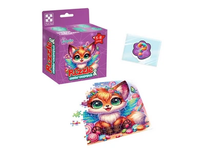 Пазлы и сквиш-сюрприз Лисенок Vladi Toys VT8030-10