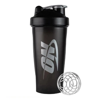 Шейкер OPTIMUM NUTRITION Shaker ON with metall ball 600 ML black/grey(599822)