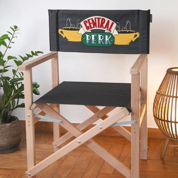 Стул раскладной для сада и дома с принтом Central Perk (Friends)