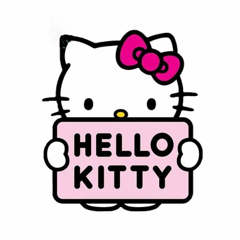Наклейка Hello Kitty 15,0*13,0 см