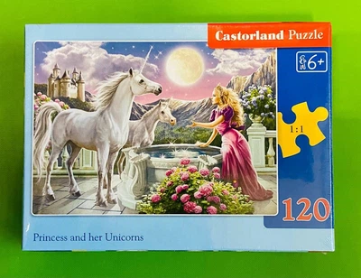 Пазли Castorland 120шт (13098) 32*23 см Єдинороги