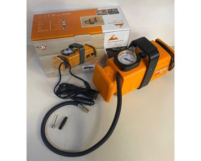 Автомобильный компрессор 12V 220V мощный насос для накачки