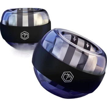 Мяч для развития силы рук JD Original Self-Starter, тренировка для снятия стресса, металлический тренажер для укрепления рук, мяч для развития силы хвата, самосветящийся, меняющий цвет.