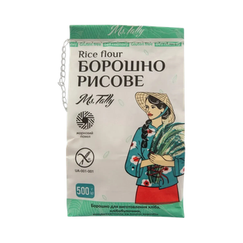Мука рисовая Без глютена Ms. Tally 0.5