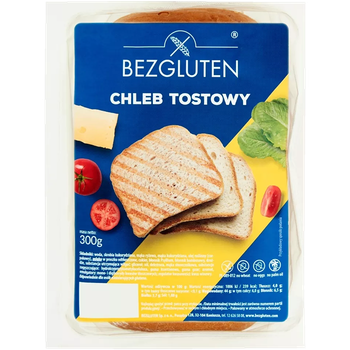 Хліб тостовий Без глютена Bezgluten 300 г