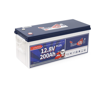 Аккумулятор LiFePO4 12.8V 200Ah 2560Wh BMS 200A Timeusb Plus (38292)