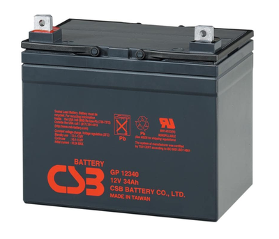 Аккумулятор AGM 12V 34Ah CSB GP12340 (05669)