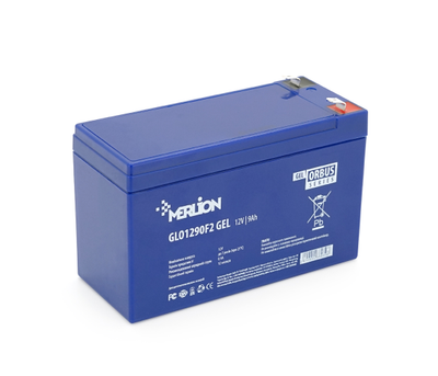 Аккумулятор 12V 9Ah MERLION ORBUS GLO1290F2 (38030)