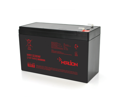 Аккумулятор AGM 12V 8Ah MERLION HR1226W (06889)