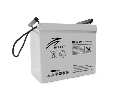 Аккумулятор AGM 12V 60Ah RITAR RA12-60 (06240)