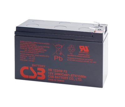 Аккумулятор AGM 12V 9Ah CSB HR1234WF2 (04410)