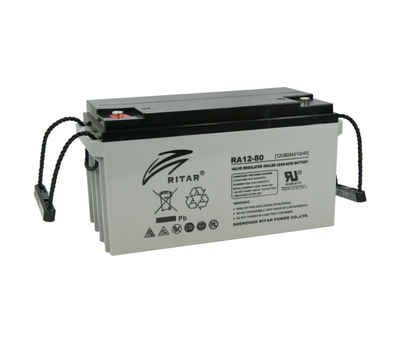 Аккумулятор AGM 12V 80Ah Ritar DC12-80 (07390)