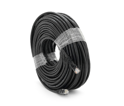 Патч-корд RJ45 Ritar Cat.6 UTP 40м мідь Cu чорний (38203)