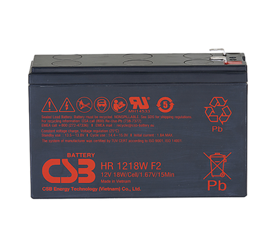 Аккумулятор AGM 12V 4.5Ah CSB HR1218WF2 (31045)
