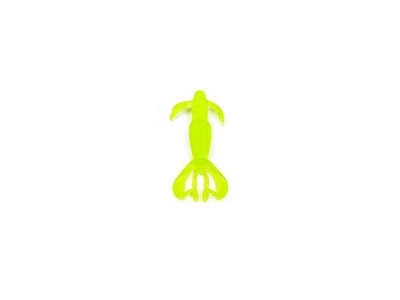 Силіконова приманка HARPOON "Crazy Flapper" 1,5" лимонний (13шт/уп) плаваюча 008 (відбиває ультрафіолет)