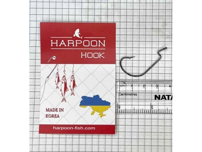 Гачок офсетний HARPOON 2/0 (5шт/уп)