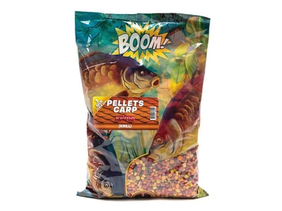 Принада в гранулах Pellets BOOM Кріль 4-22мм 1кг Спод Мікс