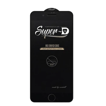 Защитное стекло на iPhone 7 Plus / iPhone 8 Plus MIETUBL Super прозрачное с черной рамкой (ЕС-2154I7PB)