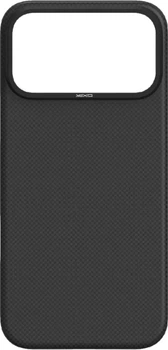Etui plecki Yaxo Aramid Fiber Ultra Slim Case do Apple iPhone 17 Pro Max Dusty Black (YMAAFUSKCI17PM01B)