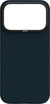 Etui plecki Yaxo Aramid Fiber Ultra Slim Case do Apple iPhone 17 Pro Electric Blue (YMAAFUSKCI17P01BL)