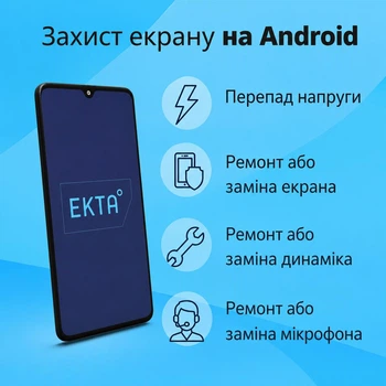 Защита Экрана на Android (12 мес)