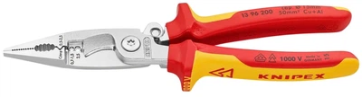 Клещи многофункциональные KNIPEX сталь 200мм диэлектрические (696427)