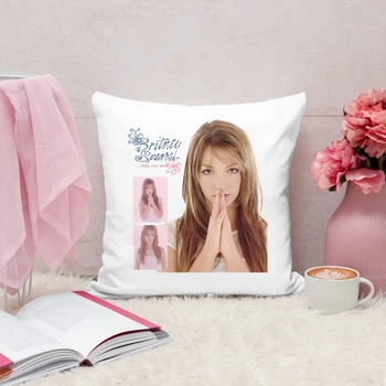 Подушка плюшевая Бритни Спирс Britney Spears 35х35 см (БС000118)