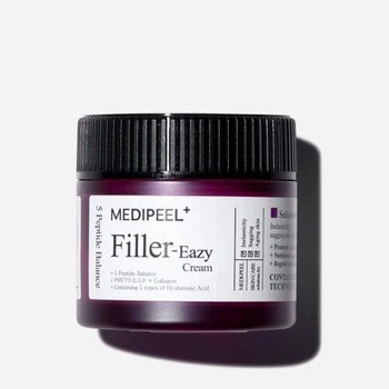 Крем филлер укрепляющий для лица с морщинами пептидами MEDIPEEL Eazy Filler 50 g (8809941820331)
