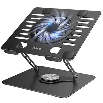 Підставка для ноутбука Hoco DH27 з вентилятором, 1200rpm, 17", Black