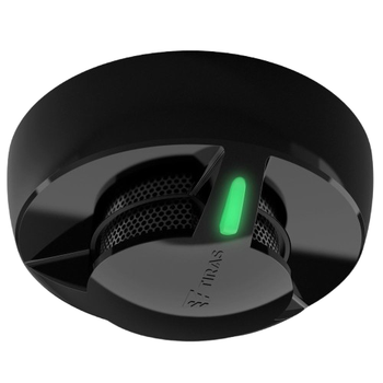 Неадресный извещатель задымление Tiras DETECTO SMK10 пожарная сигнализация PRIME IP30 Black