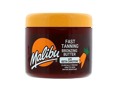 Баттер для загара с бета-каротином Malibu Fast Tanning Bronzing Butter with Beta Carotene, 300 мл